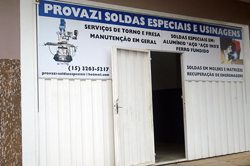 Fachada da Provazi Soldas